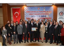 Denizli’ye Avrupa’da Birincilik Getiren Projeye Destek Verenler Ödüllendirildi