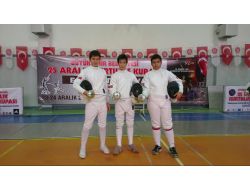 Sunguroğlu, Eskrimde Gaziantep Birincisi