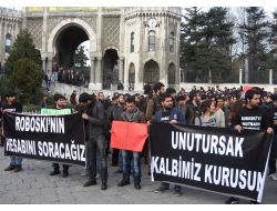 Beyazıt'da Uludere Protestosu
