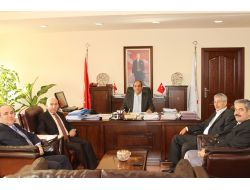 Küçükaydın'dan Yeni Atanan Müdürlere Hayırlı Olsun Ziyareti