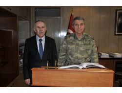 2. Ordu Komutanı Mendi, Gaziantep Valiliği'ni Ziyaret Etti