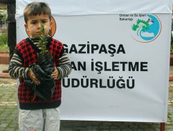 Gazipaşa'da 'Yeni Yıla Fidan Dikerek Girelim' Kampanyası