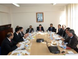 İlçe Milli Eğitim Müdürleri, Hamur'da Toplandı