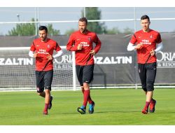 Trabzonspor'da İkinci Yarının İlk Çalışmasını Yaptı