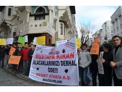 Tazminat Mağdurları Nişantaşı’nda Eylem Yaptı