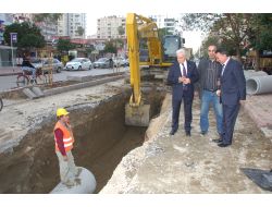 Aldırmaz, Gazipaşa'da Altyapı Çalışmalarını Denetledi