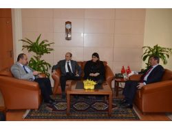 Kasbiad Yönetimi, Vali Yılmaz'ı Ziyaret Etti