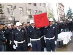 Şehit Polis Memuru İçin Tören Düzenlendi.