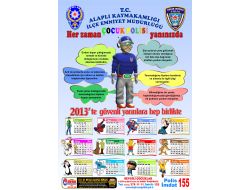 Öğrenciler, Suç Ve Suçlulara Karşı Takvimle Bilgilendiriliyor