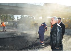 Zihni Aldırmaz, Yüreğir'deki Çalışmaları Denetledi