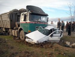 Çumra'da Trafik Kazası:1 Ölü,2 Yaralı