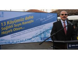 Bursa'da 13 Köy İçme Suyuna Kavuştu