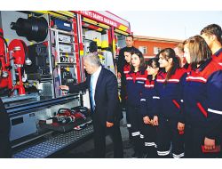 Ankara İtfaiyesi, İtfaiyecilik Lisesi Öğrencilerini Eğitiyor