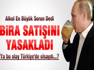 Alkollü Bira Satışını Yasakladı!