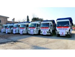 Suriyeliler İçin Toplanan Yardımları Taşıyan Konvoy Yola Çıktı