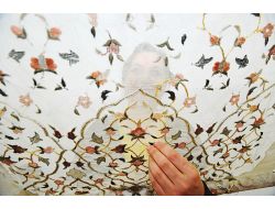 Belmek'in El Nakışı Dersleri Büyük İlgi Görüyor