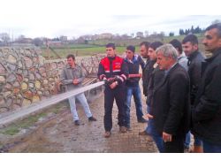 Kocaeli İtfaiyesinden Köylülere Yangın Eğitimi