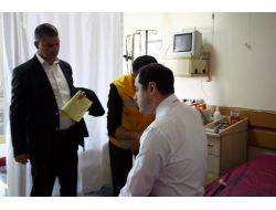 Dikmen Kaymakamı Altınışık, Trafik Kazasında Yaralandı