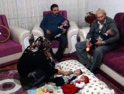 Türkiye’nin Mucize Bebekleri Beşizler 5 Aylık Oldu