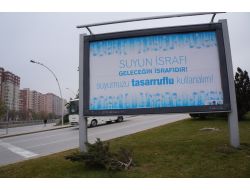 Bakanlık Vatandaşı Su Tasarrufu Konusunda Bilgilendiriyor