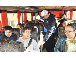 Büyükşehir Zabıta'dan Servis Araçlarına Sıkı Denetim