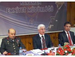 Karaman Valisi Koca: Bir İlin Kalkınmasında Huzurun Sağlanması Önemli