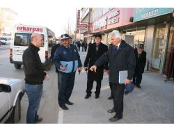 Zabıta, Kaldırım İşgaline Karşı Denetimlerini Sürdürüyor