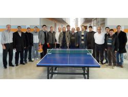 Burç Okulları Veliler Arası Masa Tenisi Turnuvası Düzenledi