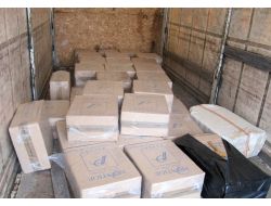 Tarsus’ta 21 Bin Paket Kaçak Sigara