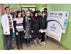 Binsader, Okuma Salonundaki Öğrencileri Sağlık Taramasından Geçirdi