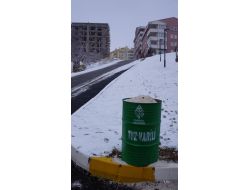 Çankaya Belediyesi, Karla Mücadeleye Tuz Varilli Çözüm Üretti