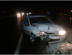 Aksaray'da Kar, Buz Ve Sis Kazaları Da Beraberinde Getirdi