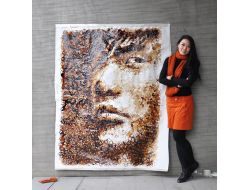 Kahveyle Sanat Eserleri Yapıyor