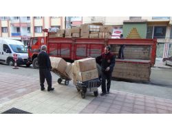 Suriyeliler İçin Eskişehir’den Toplanan Yardımlar Yola Çıktı
