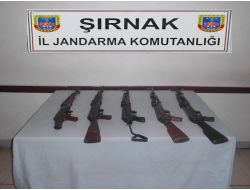 Şırnak Uludere Kırsalında Yere Gömülmüş Halde Mühimmat Bulundu