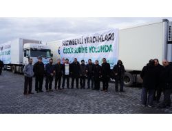 Suriye Halkı İçin 3 Tır Dolusu Yardım Sultanbeyli'den Yola Çıktı