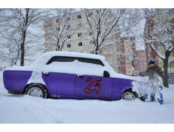 Erzurum’da Başlayan Kar Yağışı Aralıklarla Devam Ediyor