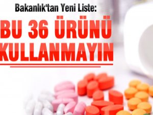 Bakanlık Yeni Listeyi Açıkladı!