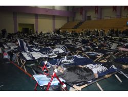 İstanbul'da Evsizleri Büyükşehir Belediyesi Misafir Ediyor