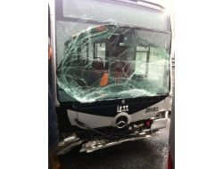 ÇAĞLAYAN'DA METROBÜS KAZASI
