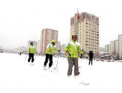 Şehir Merkezinde Kayak Keyfi