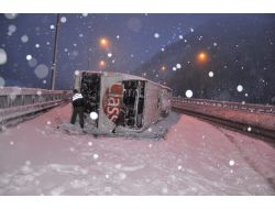 Yolcu Otobüsü Takla Attı: 1 Ölü, 10 Yaralı (2)