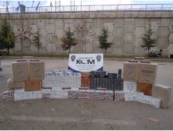 Eskişehir Emniyeti Kaçak Sigara Ele Geçirdi