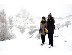 Kapadokya, Kar Ve Sis Altında Bir Başka Güzel