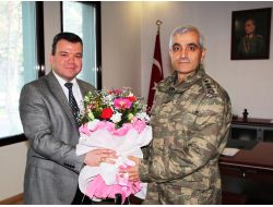Ogiad'dan Garnizon Komutanı Kaya’ya Ziyaret