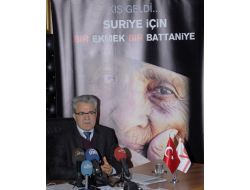 Kıbrıs Diyaneti De Suriye'ye Yardım Kampanyası Başlattı