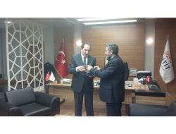 Arap Dili Anabilim Dalı Öğretim Görevlilerinden Rektör Alkan'a Ziyaret