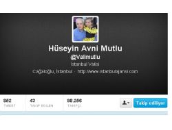 Tatil Beklentisi Vali Mutlu’ya Twitter’de 80 Bin Takipçi Kazandırdı