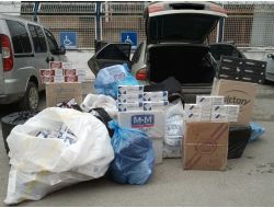 Elbistan'da Gümrük Kaçağı Sigaraya Büyük Darbe Vuruldu