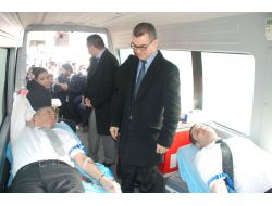 Beşiktaş Başkanı Fikret Orman Kan Verme Kampanyasına Katıldı